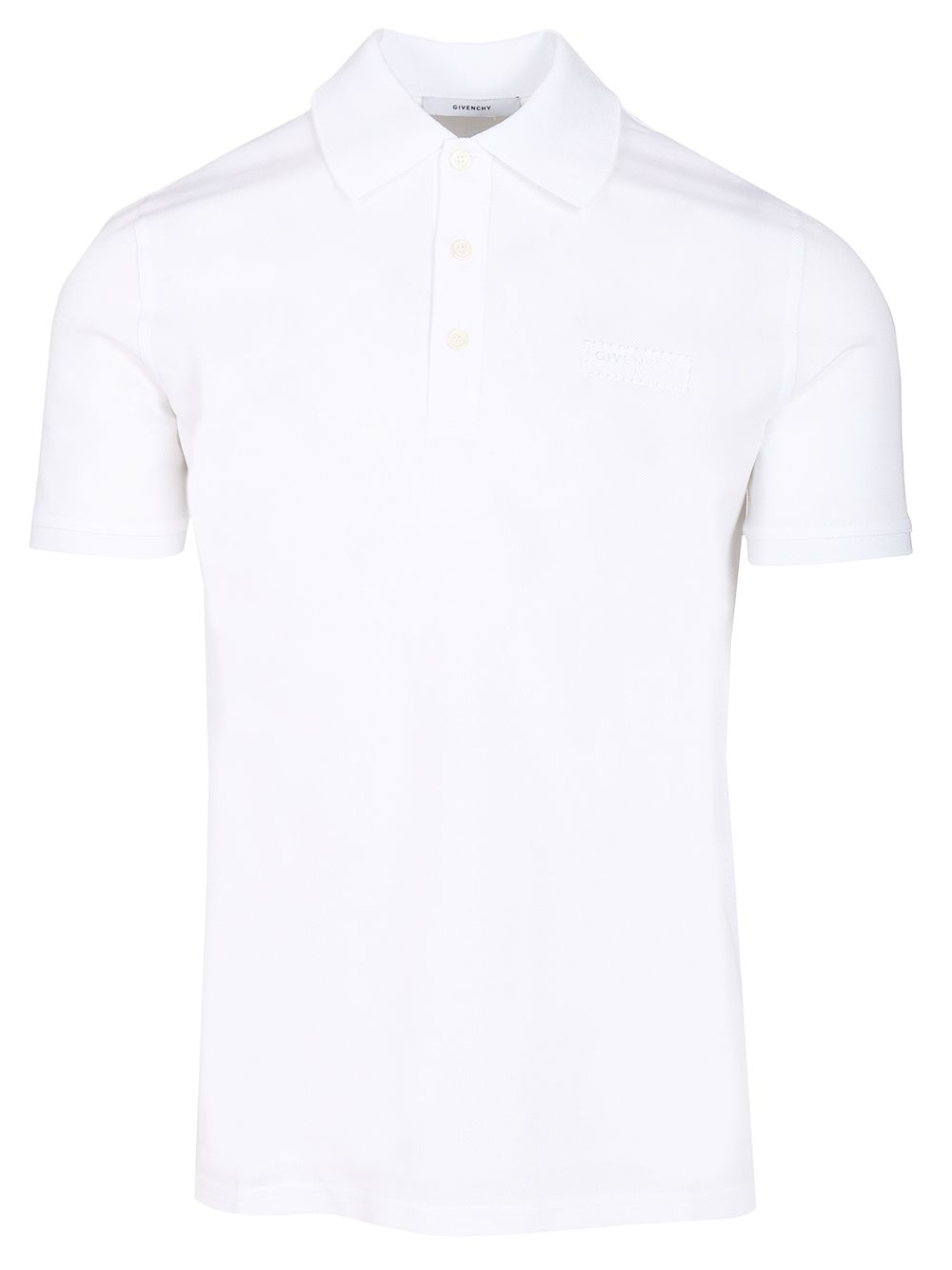Givenchy Regular Fit Short-Sleeved Polo shirt - White | 84c9fe6fd2a2d4b58fa0bd1bf54493f8c64565ef