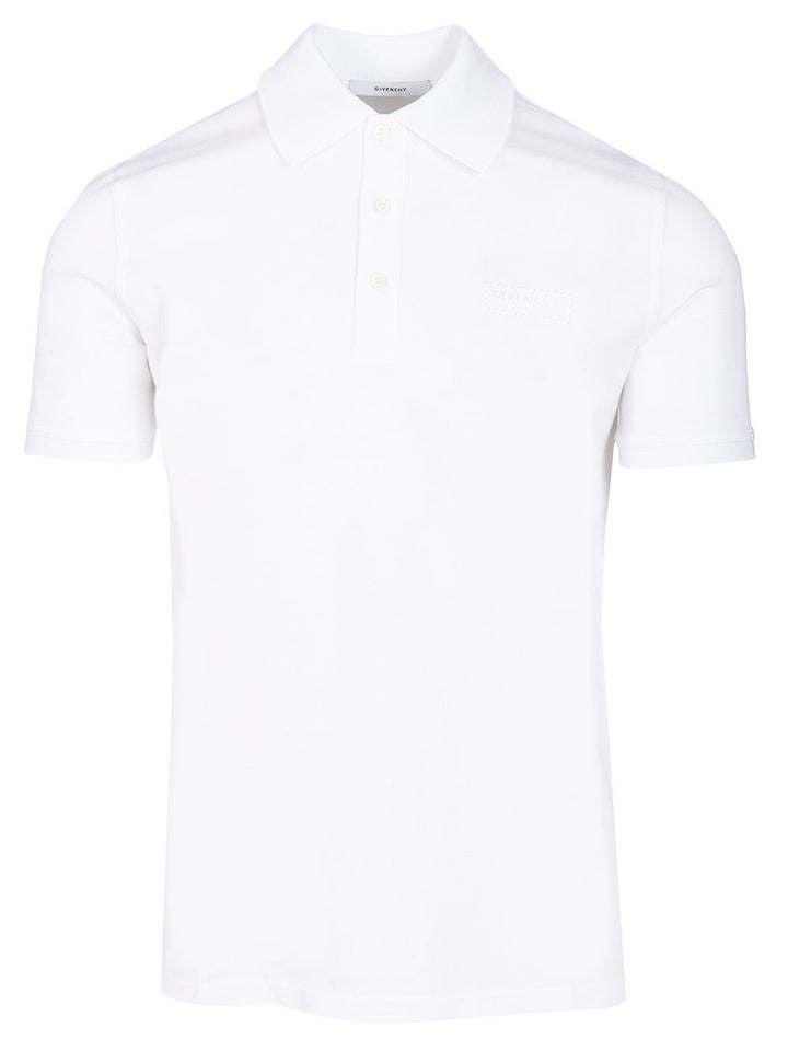 Givenchy Regular Fit Short-Sleeved Polo shirt - White | 84c9fe6fd2a2d4b58fa0bd1bf54493f8c64565ef