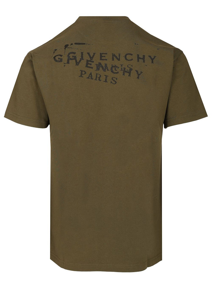 Givenchy Regular Fit T-Shirt - Green | 387645fff5a155242dc4bad3336b59c7f3687e50