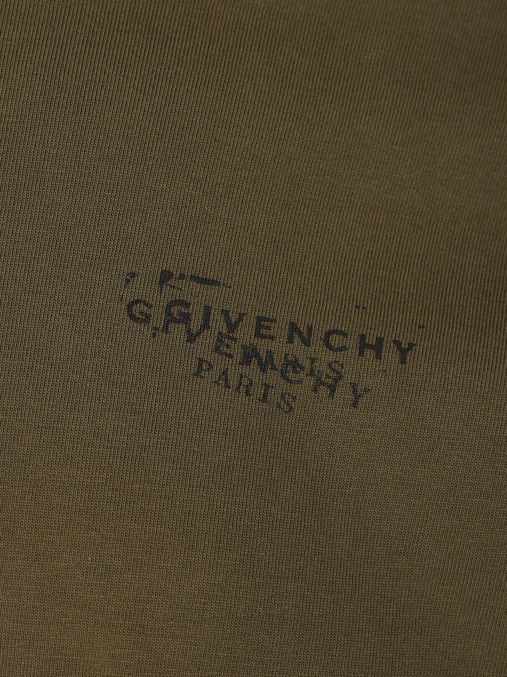 Givenchy Regular Long-Sleeved T-Shirt - Green | 4f36ce01de9bd9247de1ba1d26c8402153f2e04f