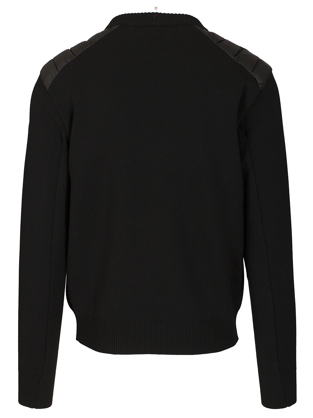 Moncler Grenoble Crew Neck Sweater Knitwear - Black | 8902e0f037218efd1fbf97635340bf736b3dda32