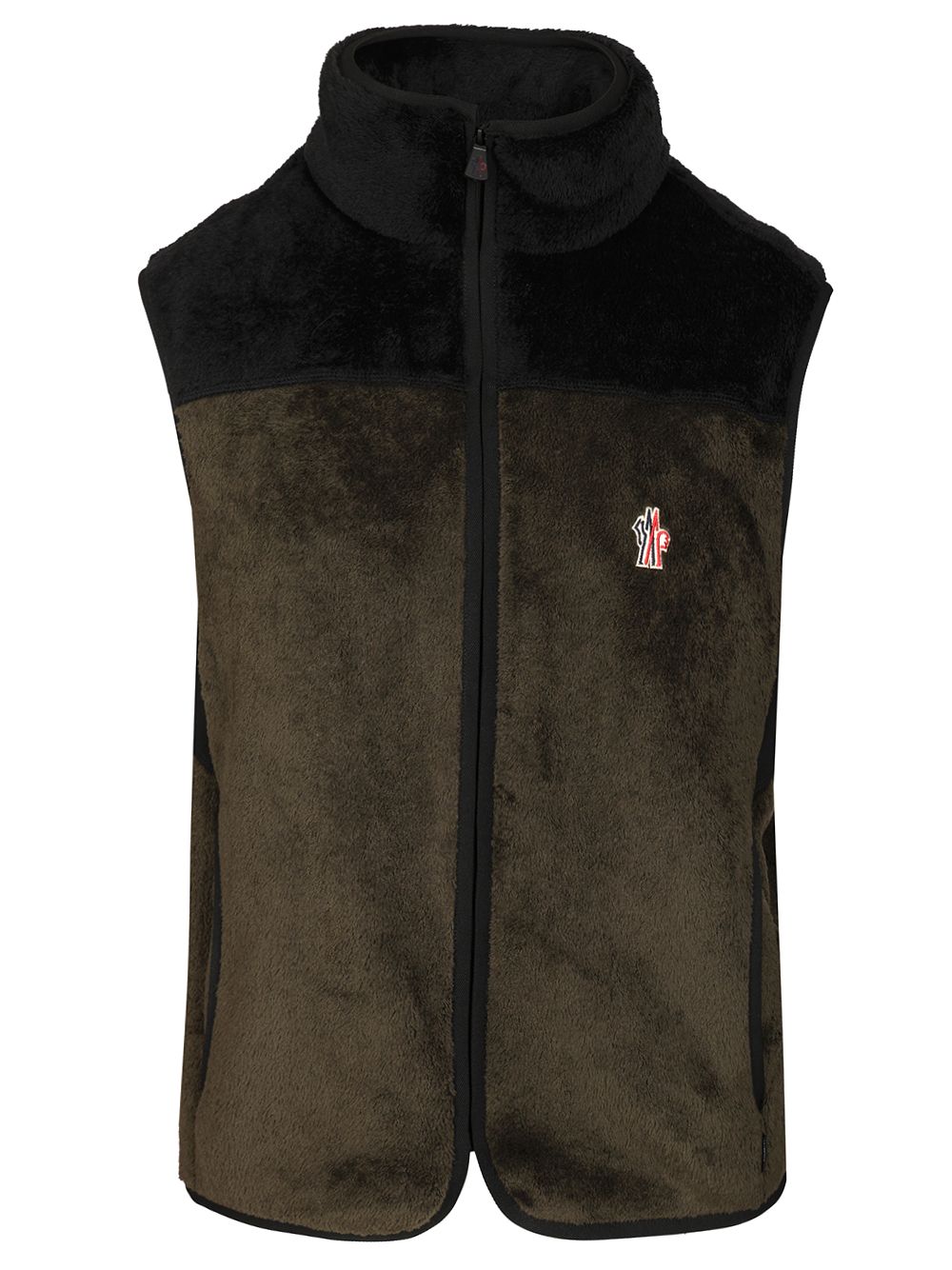 Moncler Grenoble Fleece Vest Jackets - Green | 1a00c4e609ca16e0f9fcbee1de3aced787f137d2