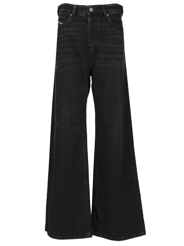 Diesel Relaxed Fit Jeans - Black | c21888e37394d505fd6a5988157d4bb36ac7455a