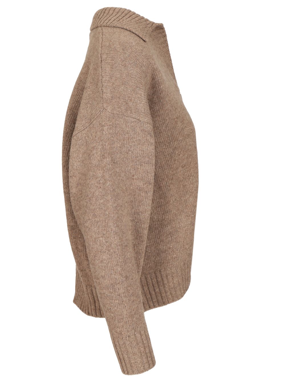 Weekend Max Mara Wool Polo Shirt Knitwear - Grey | 681fa800d43819874a1cea1465745ddab7f0cf88