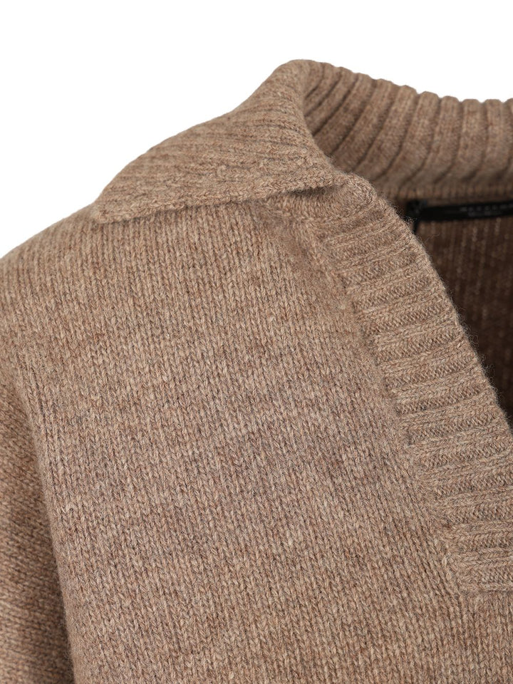 Weekend Max Mara Wool Polo Shirt Knitwear - Grey | ea28a54a9031851143abefd368487c81d0a30faf
