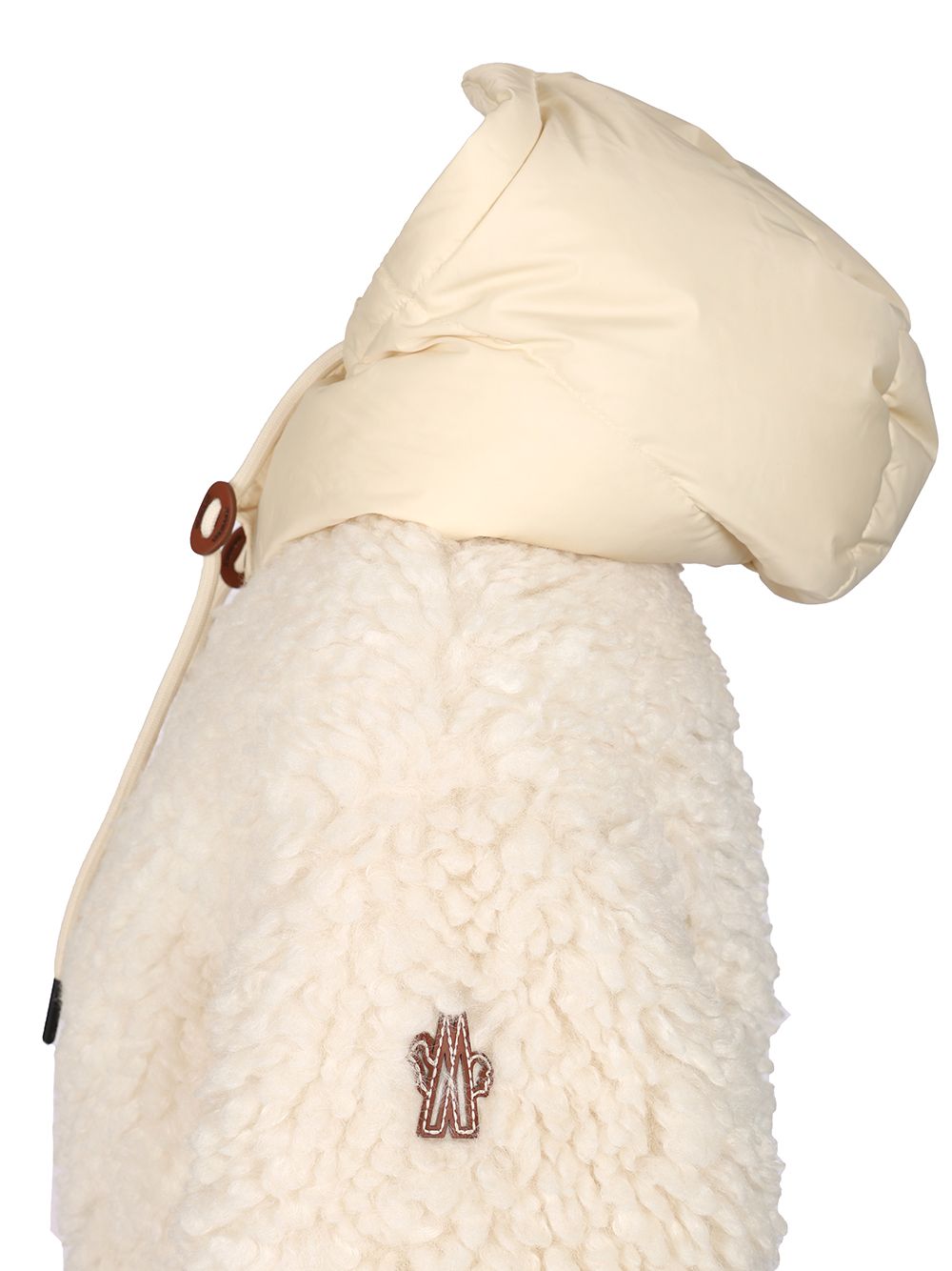 Moncler Grenoble Blavet Coats - White | 7b3a54539e112bba82fed0fc2ab50e1caaa79d60