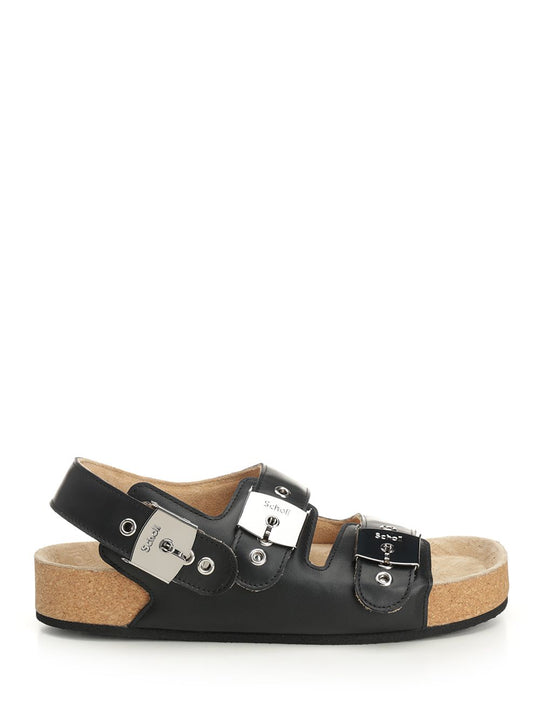 Scholl Sandals Black