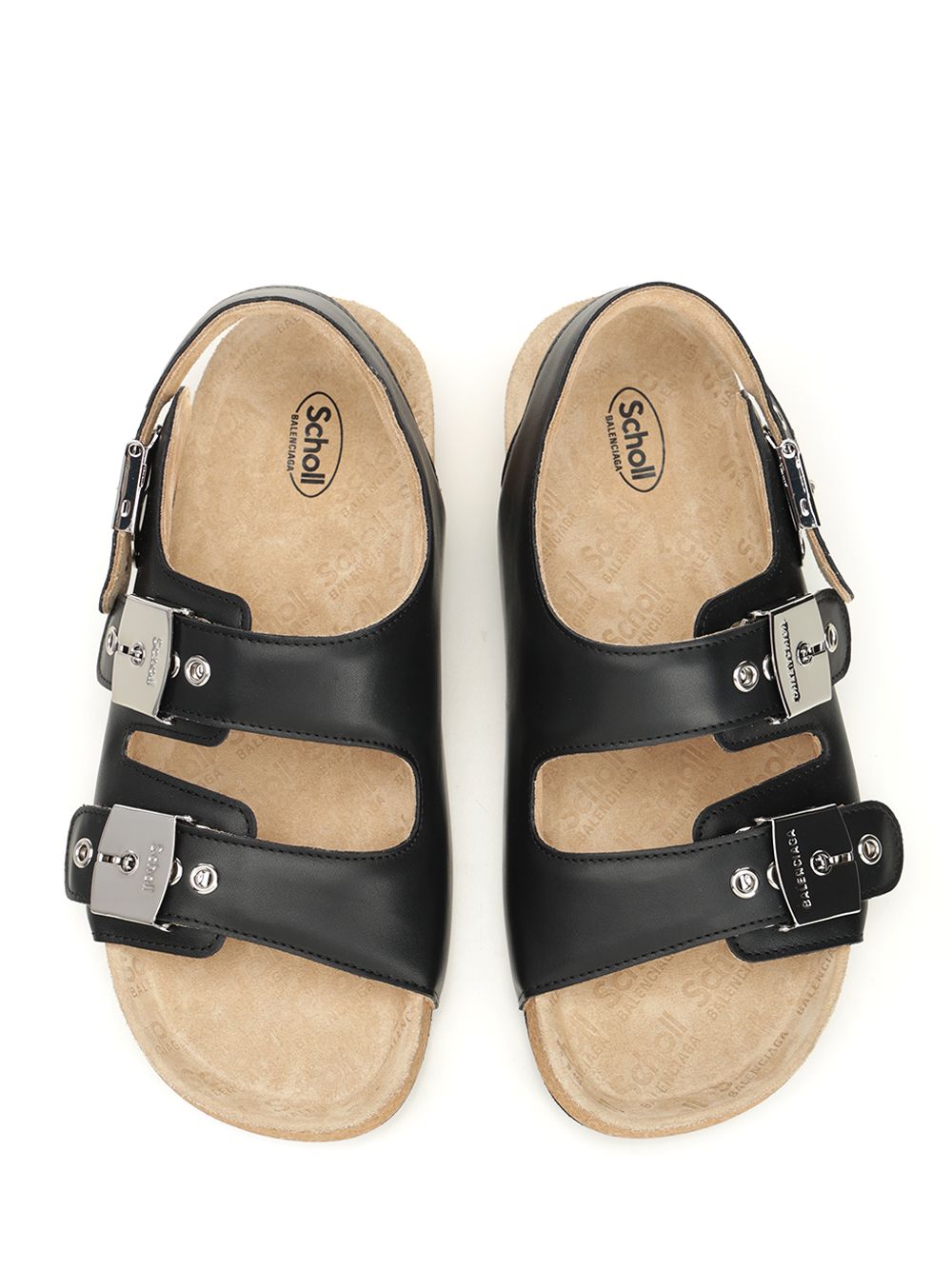 Balenciaga Scholl Sandals - Black | 5dce7dbb817411ffb2e96cfb88eb7e0ddebcb745