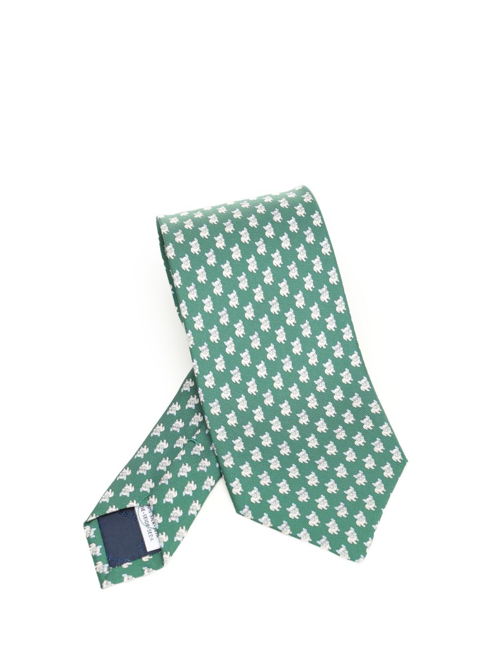 Ferragamo Silk Tie Ties And Bow Ties - Green | 212aec84e5a63575d2f2b91b076af306c2319e9f