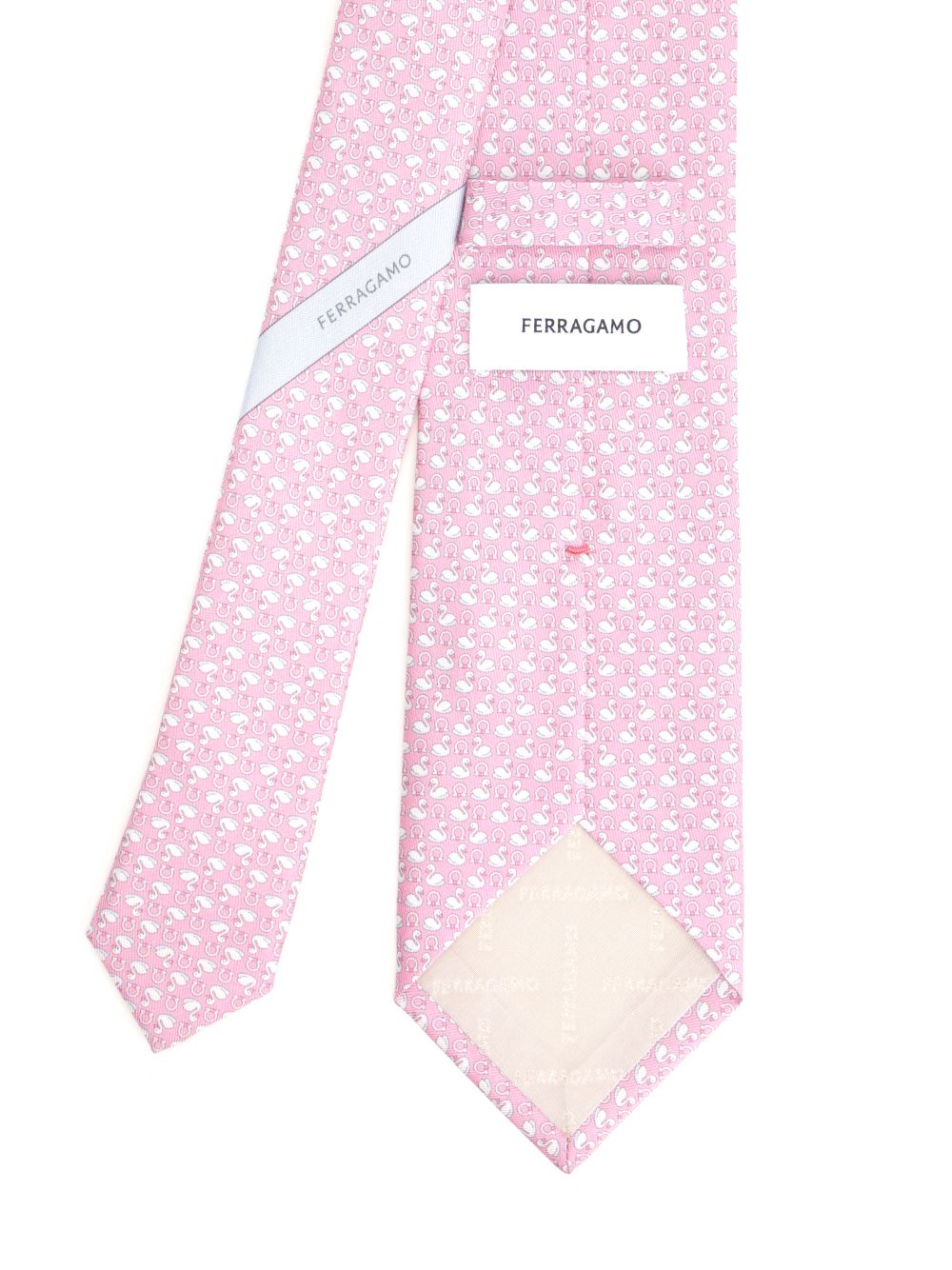 Ferragamo Silk Tie Ties And Bow Ties - Rose | da694cba844ba2e7aa3ce25eadd1a55a7c6ce79f