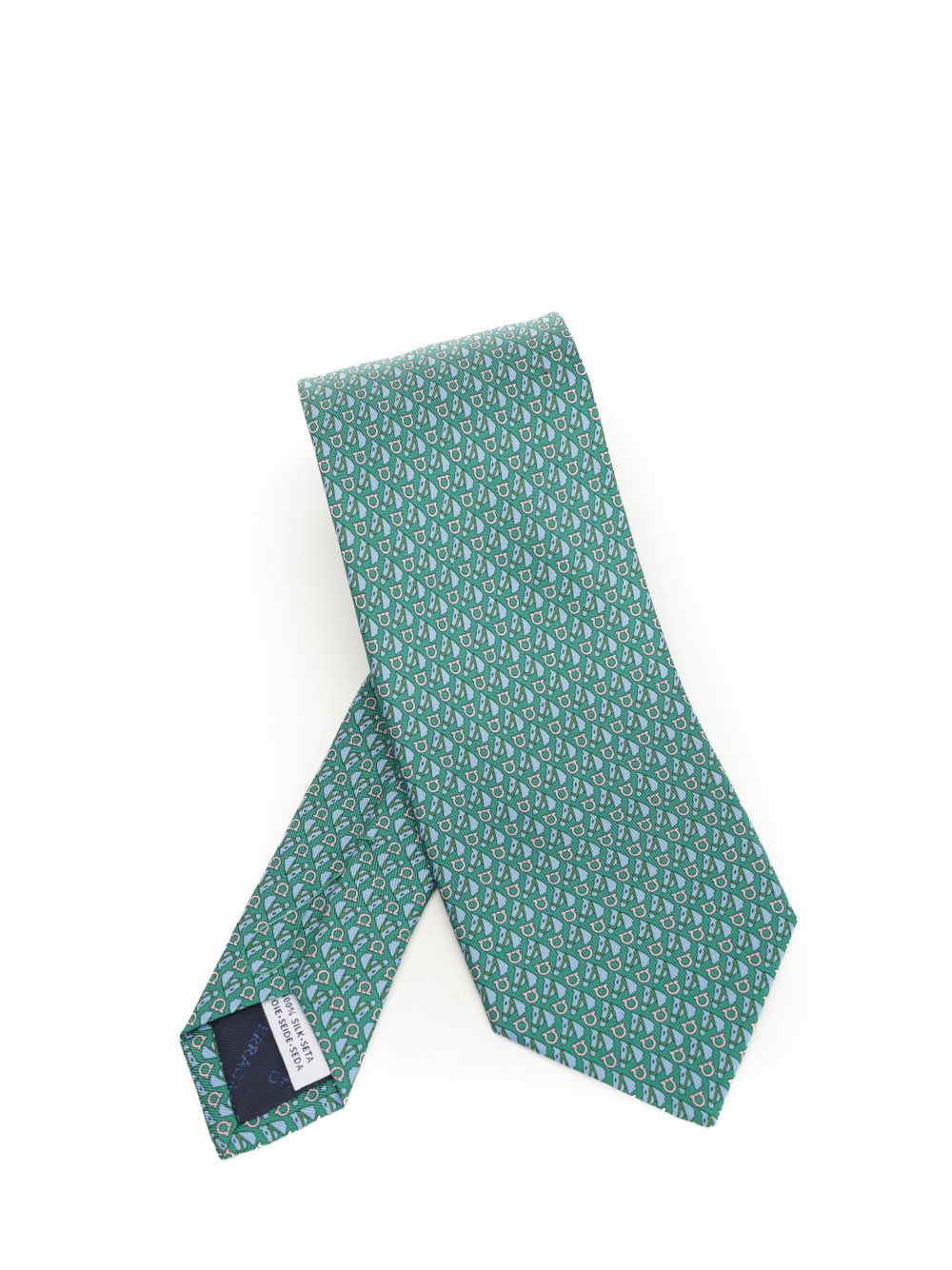 Ferragamo Silk Tie Ties And Bow Ties - Green | a2b0b6c68934310fec018ce92af5ad88546e8ec7