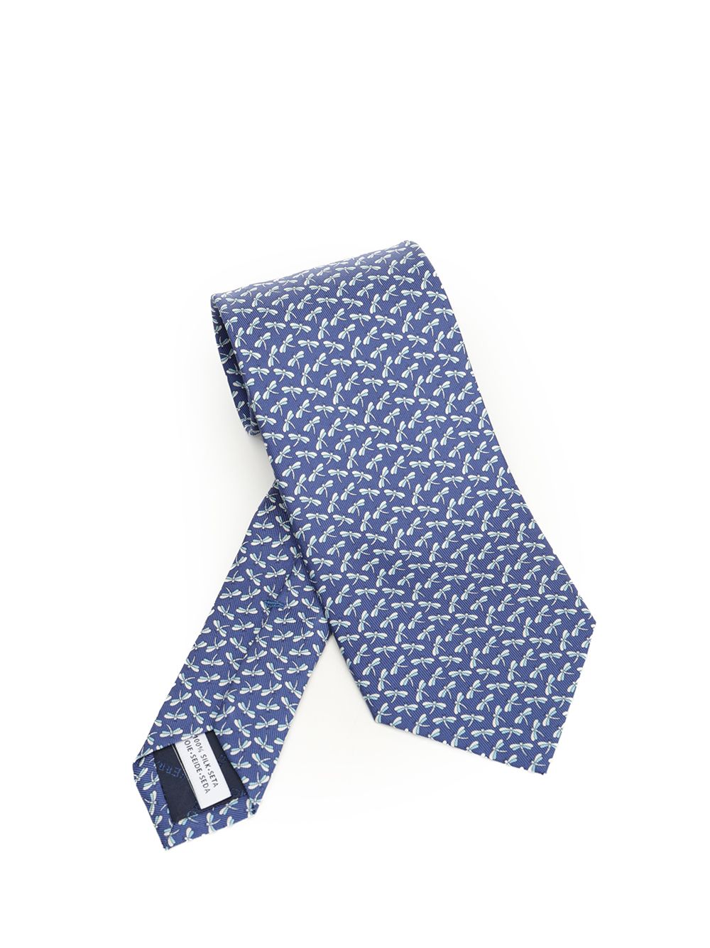 Ferragamo Silk Tie Ties And Bow Ties - Blue | dd6c6f8e89e1cf2af1ec6bd4202c4de2b11d1446