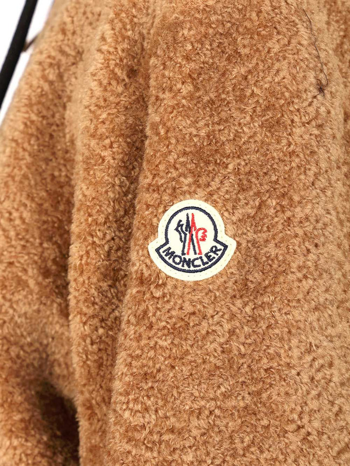 Moncler Padded Sweatshirt Knitwear - Black | cc5b44173837442549bc43aac267dd117e7af70c