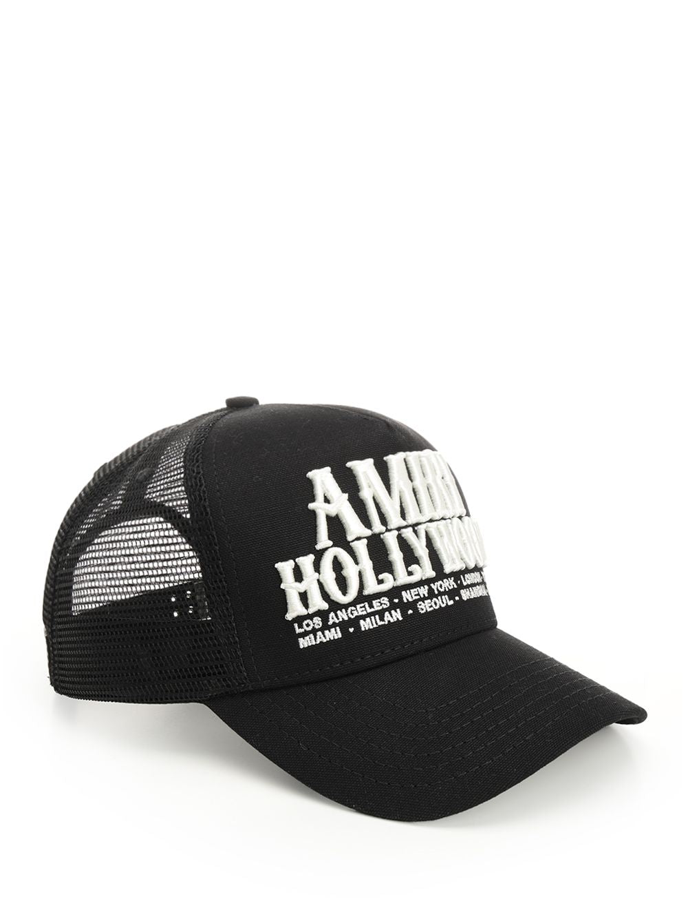 Amiri Hollywood Trucker Hat Hats - Black | 4cb625e24af980ec08e776dbaef2edee23cc6539