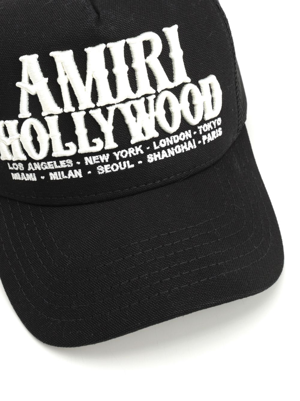 Amiri Hollywood Trucker Hat Hats - Black | 154e838a022ab2be87bc1f120b755ee0510baa2d