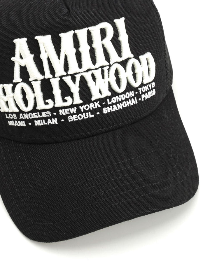 Amiri Hollywood Trucker Hat Hats - Black | 154e838a022ab2be87bc1f120b755ee0510baa2d