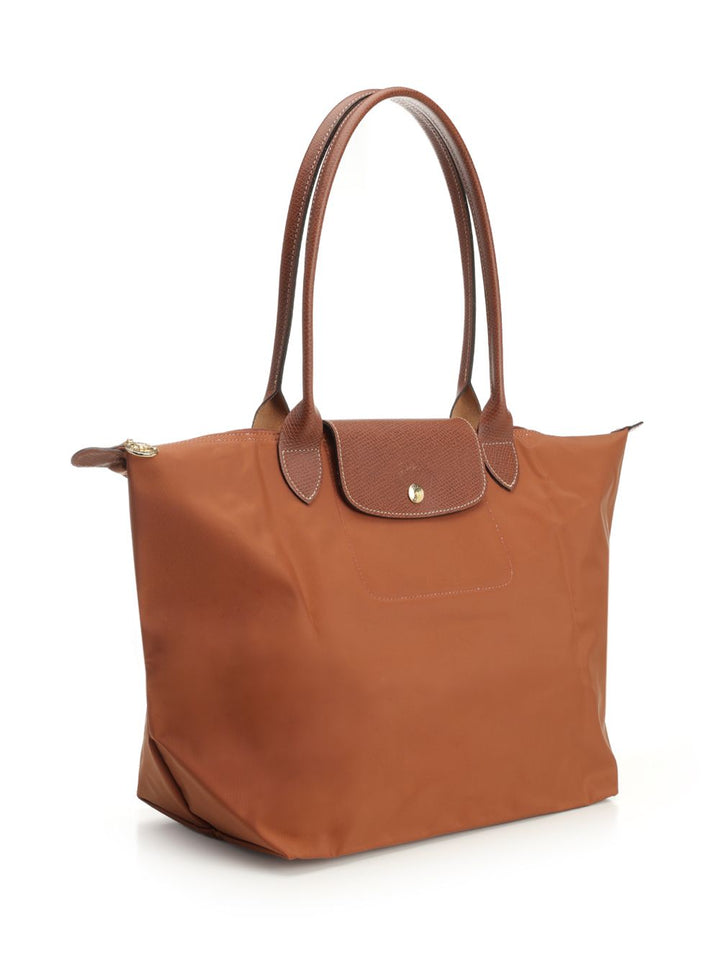 Longchamp Paris Le Pliage Original Shoulder Bags - Brown | 233aed6b956a83382b41fbb05693b70d41a81fb9