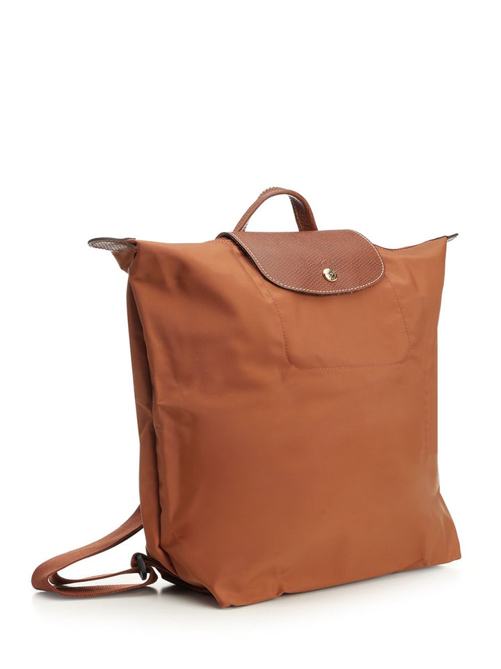 Longchamp Paris Le Pliage Original Backpacks & Travels - Brown | cd74333f7eec666cc8100abab234014e1aef9bde