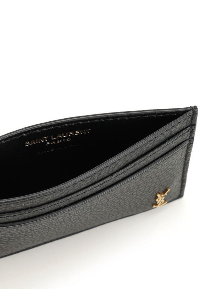 Saint Laurent Tiny Wallets - Black | 71a500da8494296be804b30699c54423e4de43e7