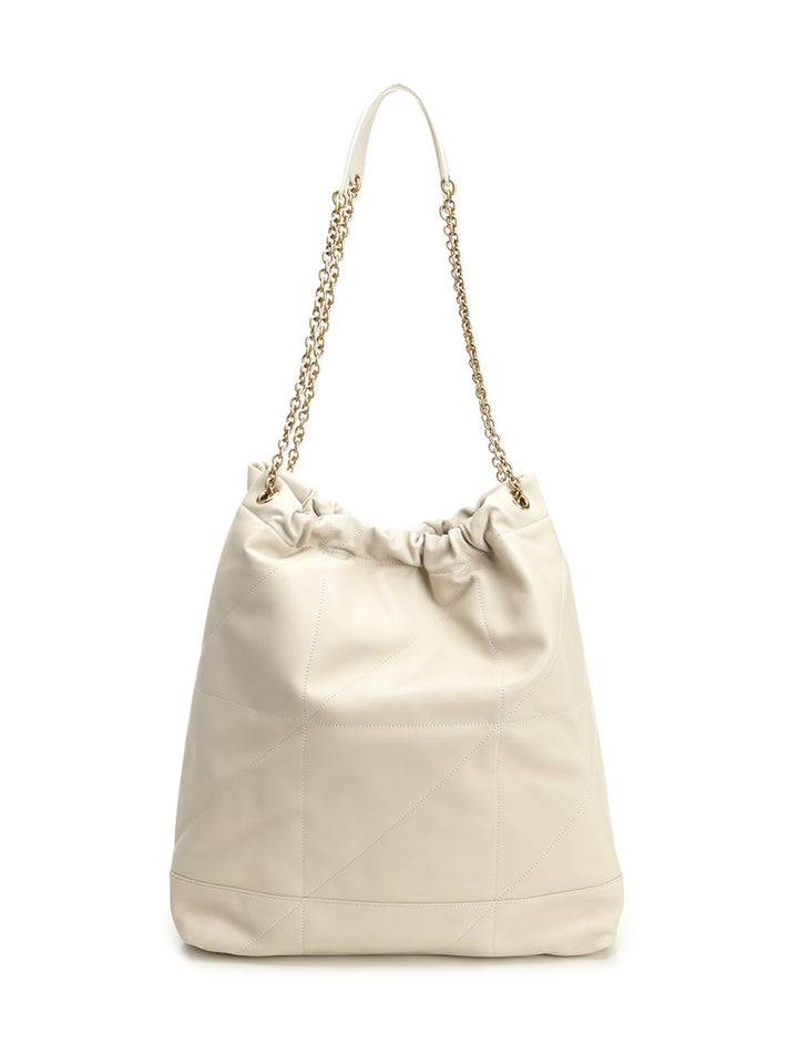 Saint Laurent Pochon Jamie Shoulder Bags - White | 40fd3638c4a1a25458d8f3b97a8730152b421157