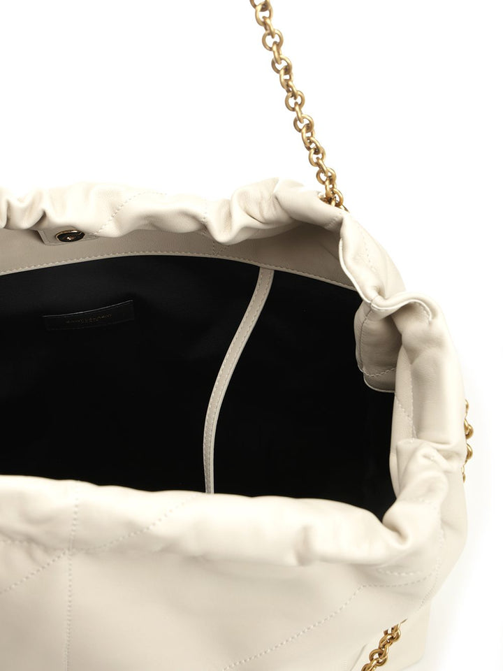 Saint Laurent Pochon Jamie Shoulder Bags - White | 1c32ef957583c7ec4c238b086e89d71a4249c0a8