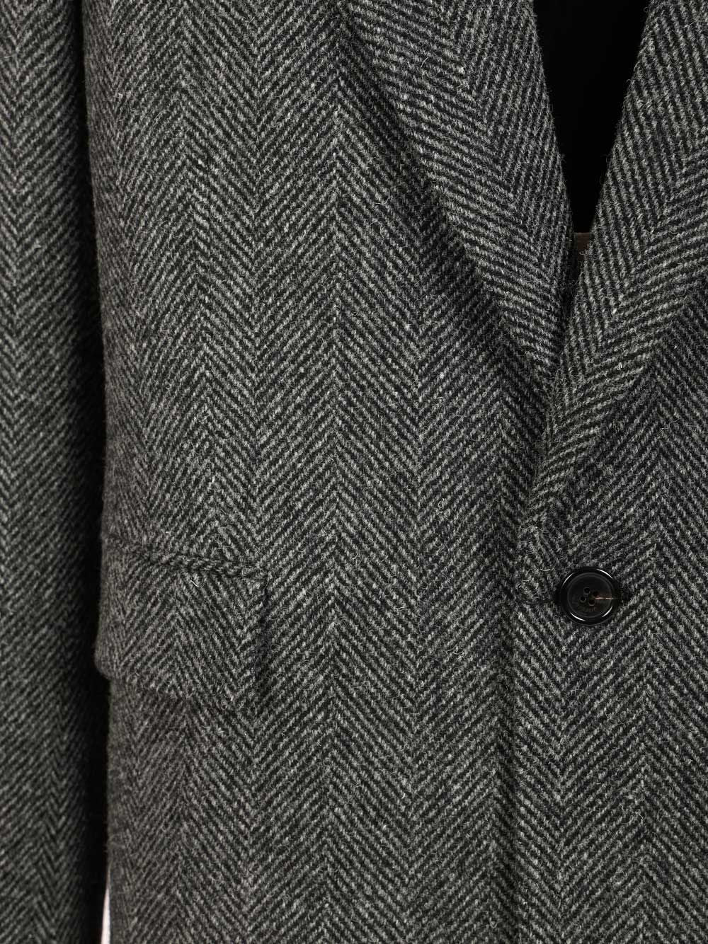 Saint Laurent Worsted Wool Jacket Jackets - Black | 986ea27e290d62a4ea5acbc6aadd3543052d4217