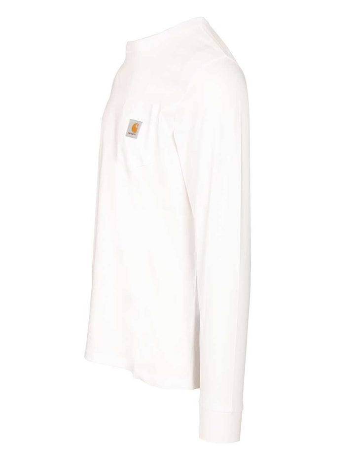 Carhartt Wip Jersey T-Shirt - White | c6cd9db4fa3e7a26791bafe855ba44f7153422e5