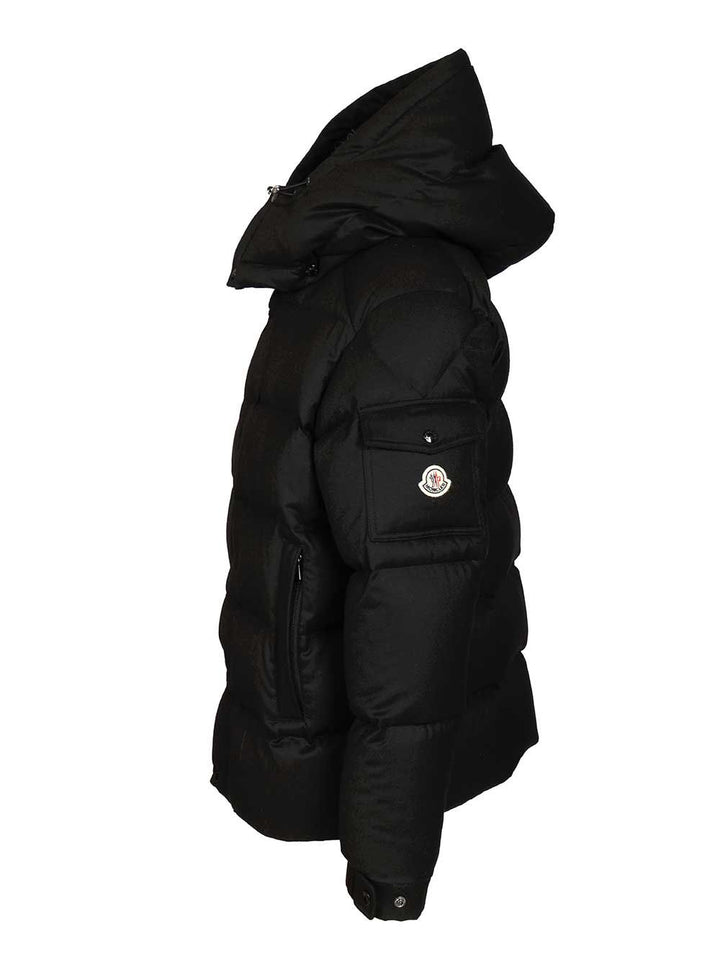 Moncler Maya 70 Coats - Black | 52f9cf4dbf471f92d718666a74696c45cd8a7d76