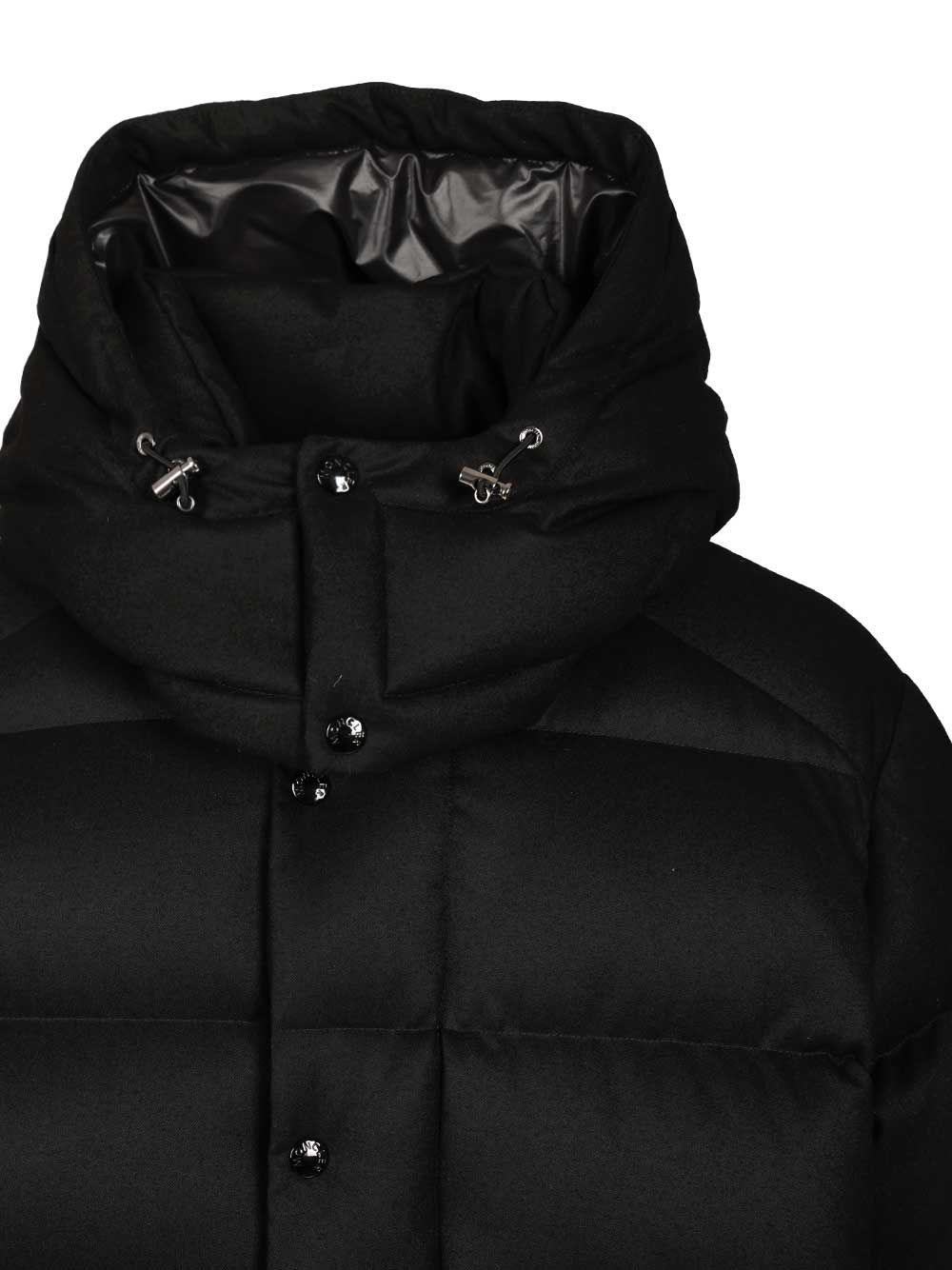 Moncler Maya 70 Coats - Black | 37d3b67ccf53f16fca60e1389db40ec1b6c0ff1f