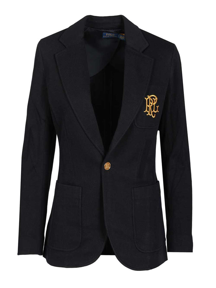 Polo Ralph Lauren Blue Jacquard Blazer Jackets - Blue | a16e043d017639b1603891528aa5181e745ff2d6