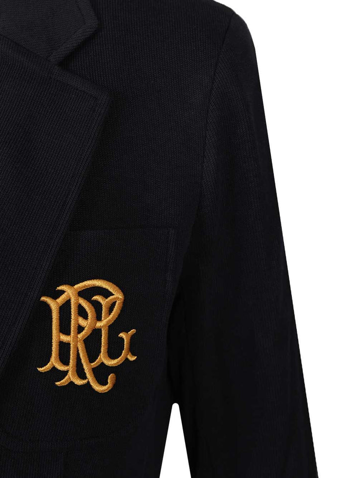 Polo Ralph Lauren Blue Jacquard Blazer Jackets - Blue | d8a6ad2dc57e2d50b9dffdd5962a8357cf367223