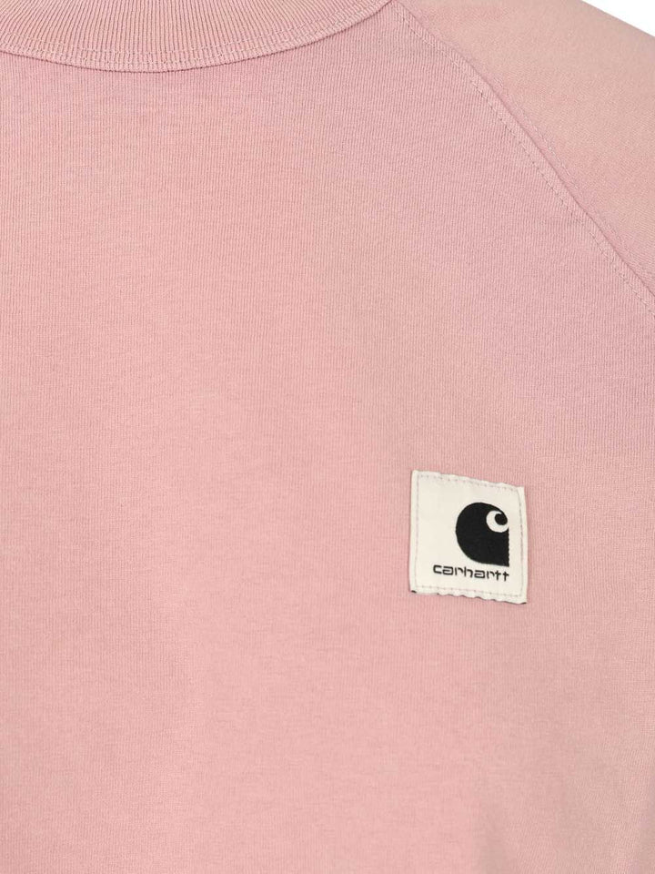 Carhartt Wip Jersey T-Shirt - Rose | 1f36005a8bb9f9c9573da27756f814fe9be47a1f
