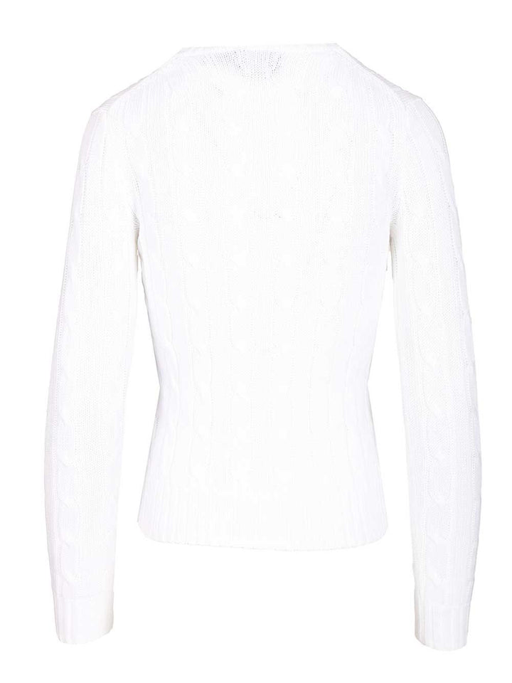 Polo Ralph Lauren Cotton Sweater Knitwear - White | 3d46493e1946f43b56bfd238f27ca9f82def4a07