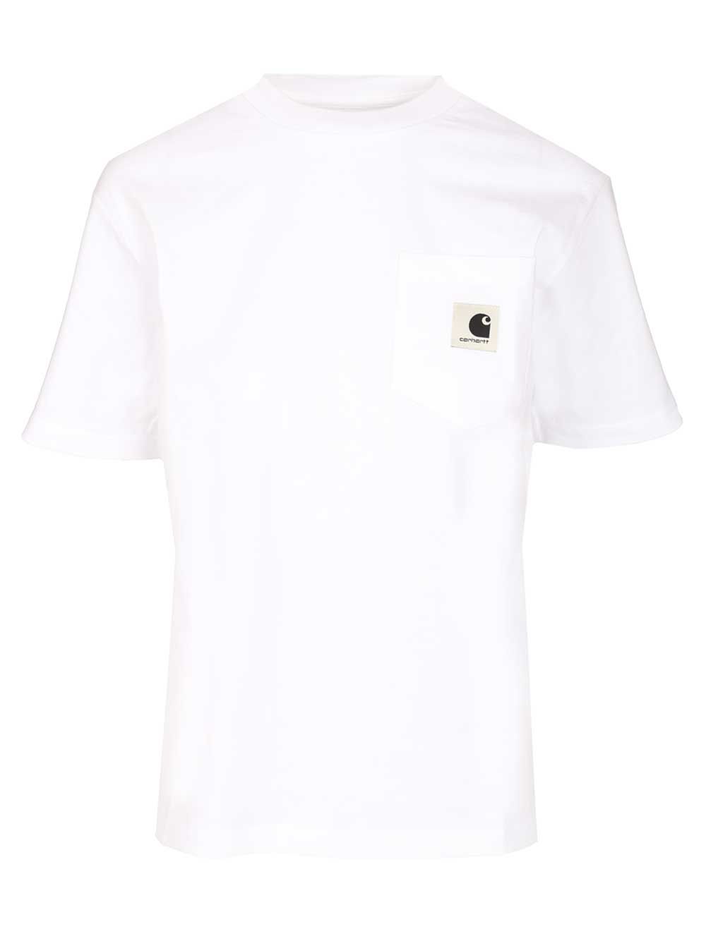 Carhartt Wip Cotton T-Shirt - White | fb3aa37bcf5dba179a610d5d8187e2ff44575af5
