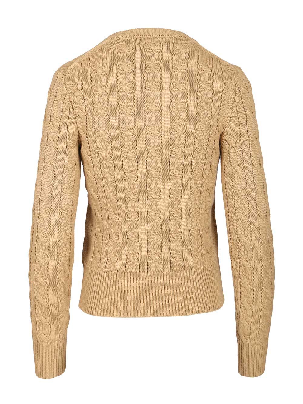 Polo Ralph Lauren Cotton Cardigan By Polo Ralph Lauren Knitwear - Green | 534db438494a4574ca8e5f7e5ebf7aa2b2a91559