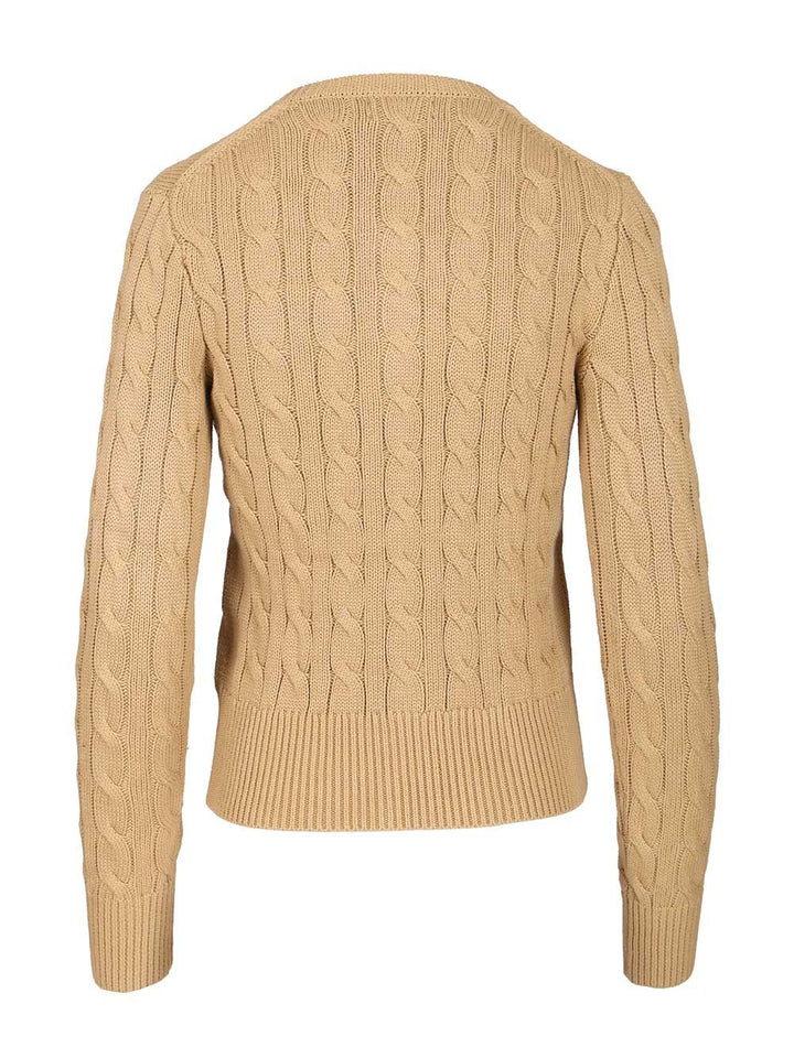 Polo Ralph Lauren Cotton Cardigan By Polo Ralph Lauren Knitwear - Green | 534db438494a4574ca8e5f7e5ebf7aa2b2a91559