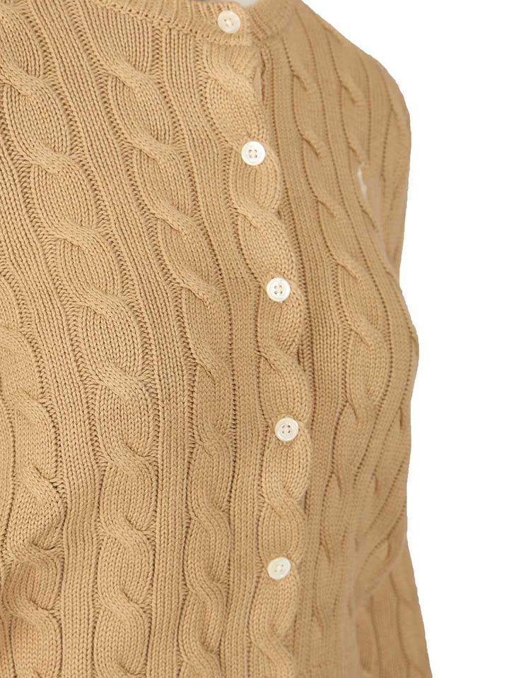 Polo Ralph Lauren Cotton Cardigan By Polo Ralph Lauren Knitwear - Green | 91933e2726bde6aaff5cab702a0cf4cd9dd2c132