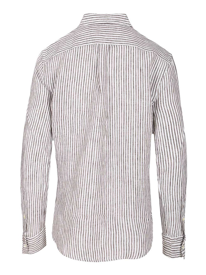 Polo Ralph Lauren Linen Shirt Shirts - Grey | 4cec44d6cb14eacfa1112dbf7b472fb80e24d3bd