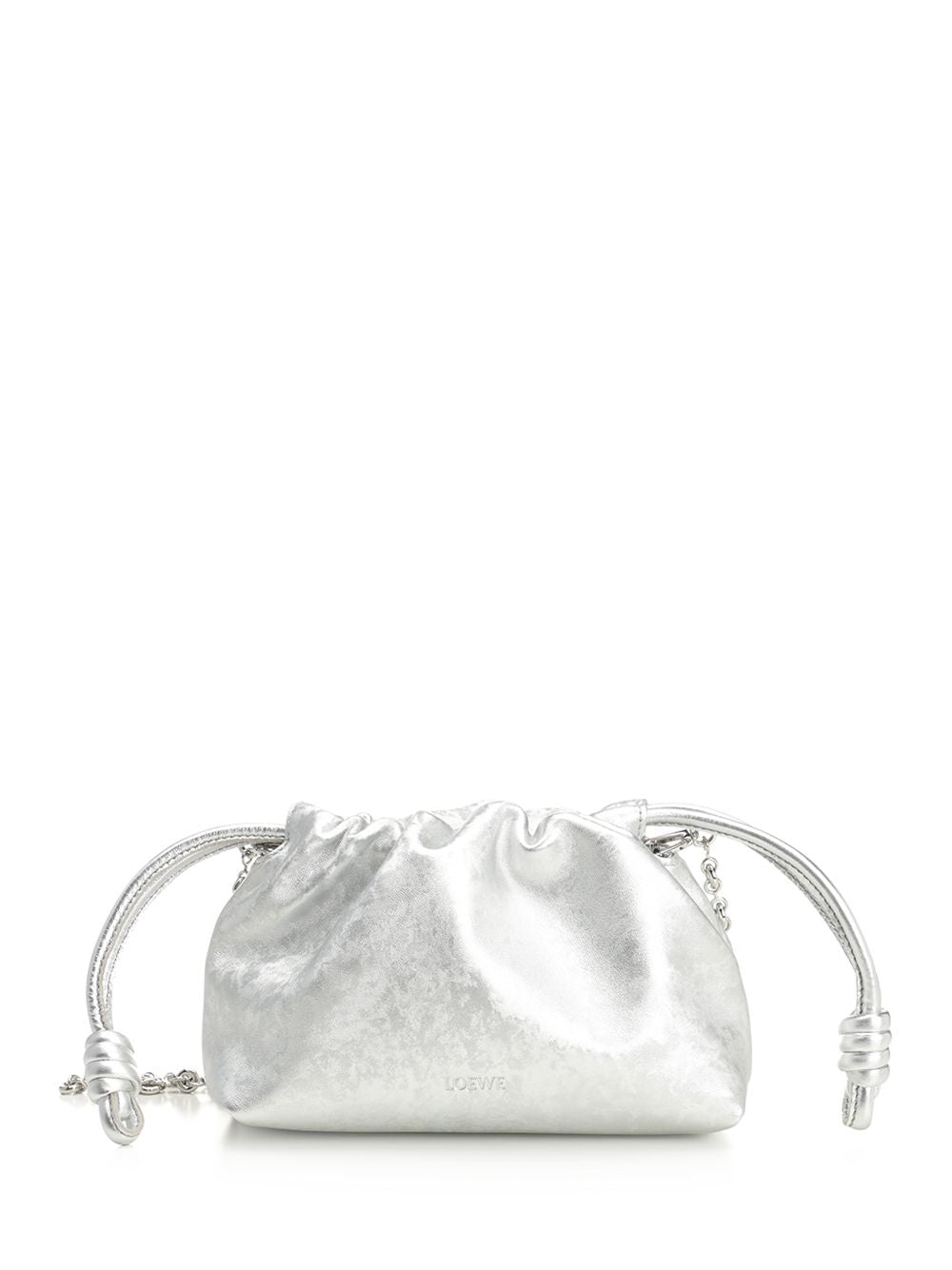 Loewe Flamenco Clutch Handbags - Silver | 0c14cf8a88109e147090939d479df1f1f6d36367