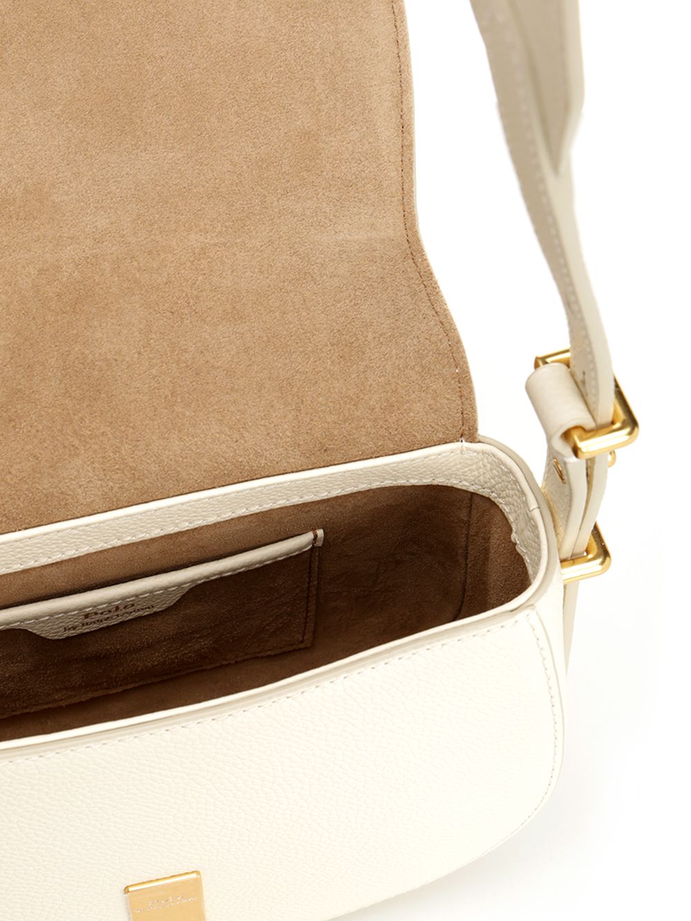 Polo Ralph Lauren Saddle Crossbody Bags - White | 4bec5b622dd01b568d05c606f5ee46ed31daeb53