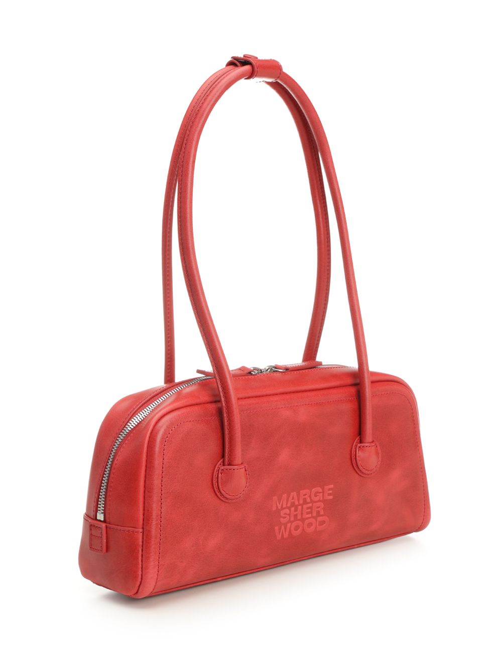 Margesherwood Soft Boston Ew Handbags - Red | fefda13a8c9c671028f0118e85abb81f710e0df8