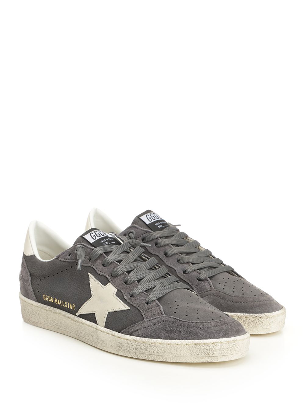 Golden Goose Deluxe Brand Ball Star Sneakers - Grey | 4d068dbcef3462ad08949b7494557572525cf670