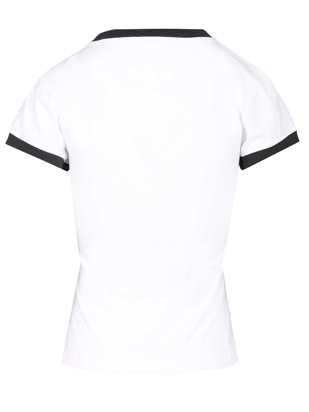 Ganni Cotton T-Shirt - White | 76f63c4ad9b72ca46ada76246e0f9694e6830c22