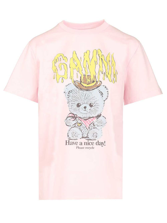 Cowboy Bear T-Shirt Rose