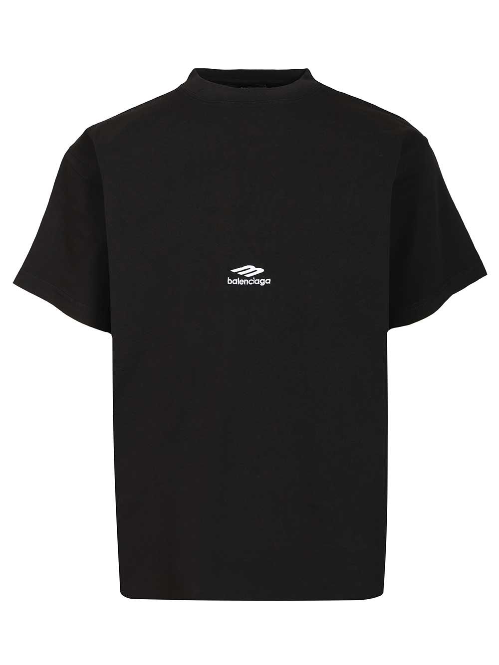 Balenciaga Oversized T-Shirt - Black | e82ba24148083241a972b348ff660e4a1e19a3d7