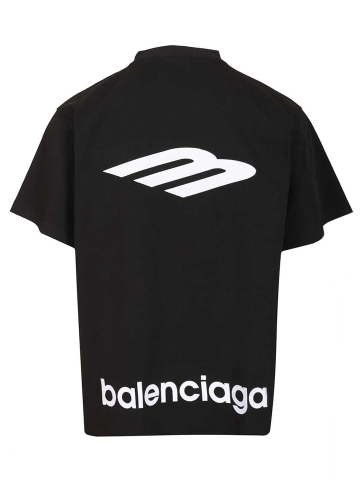 Balenciaga Oversized T-Shirt - Black | 60b7eb88c7628b0c4ade2d3255206639687df6ad