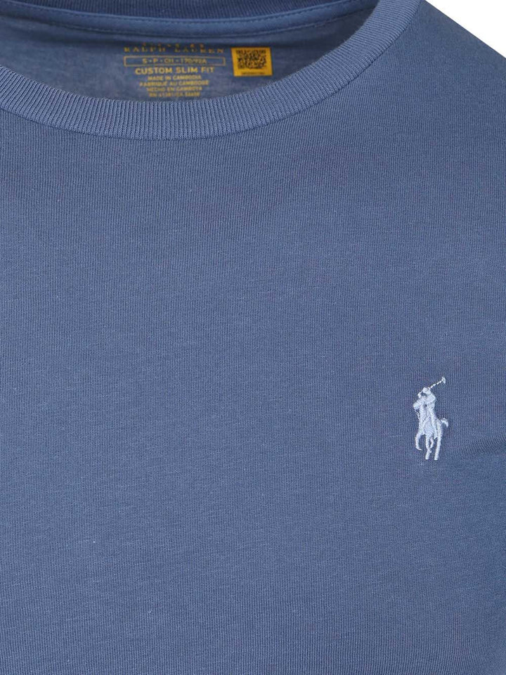 Polo Ralph Lauren Cotton T-Shirt - Blue | 7a0e6ca5f1c8028beed7379171789e361def0e21