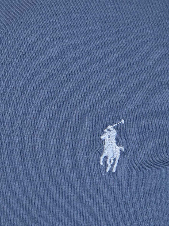 Polo Ralph Lauren Cotton T-Shirt - Blue | c52012c851fa3bb42daf7b482693e662641ac363