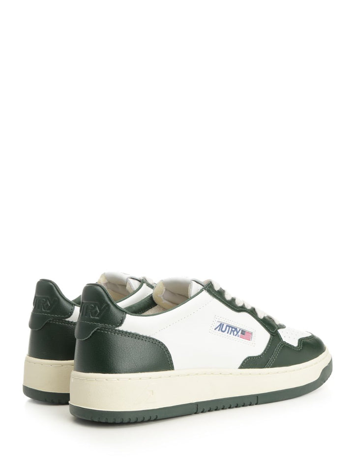Autry  Medalist Low Sneakers - Green | 0e3d222f47ece6bb95c78b07692273a9304a74d0