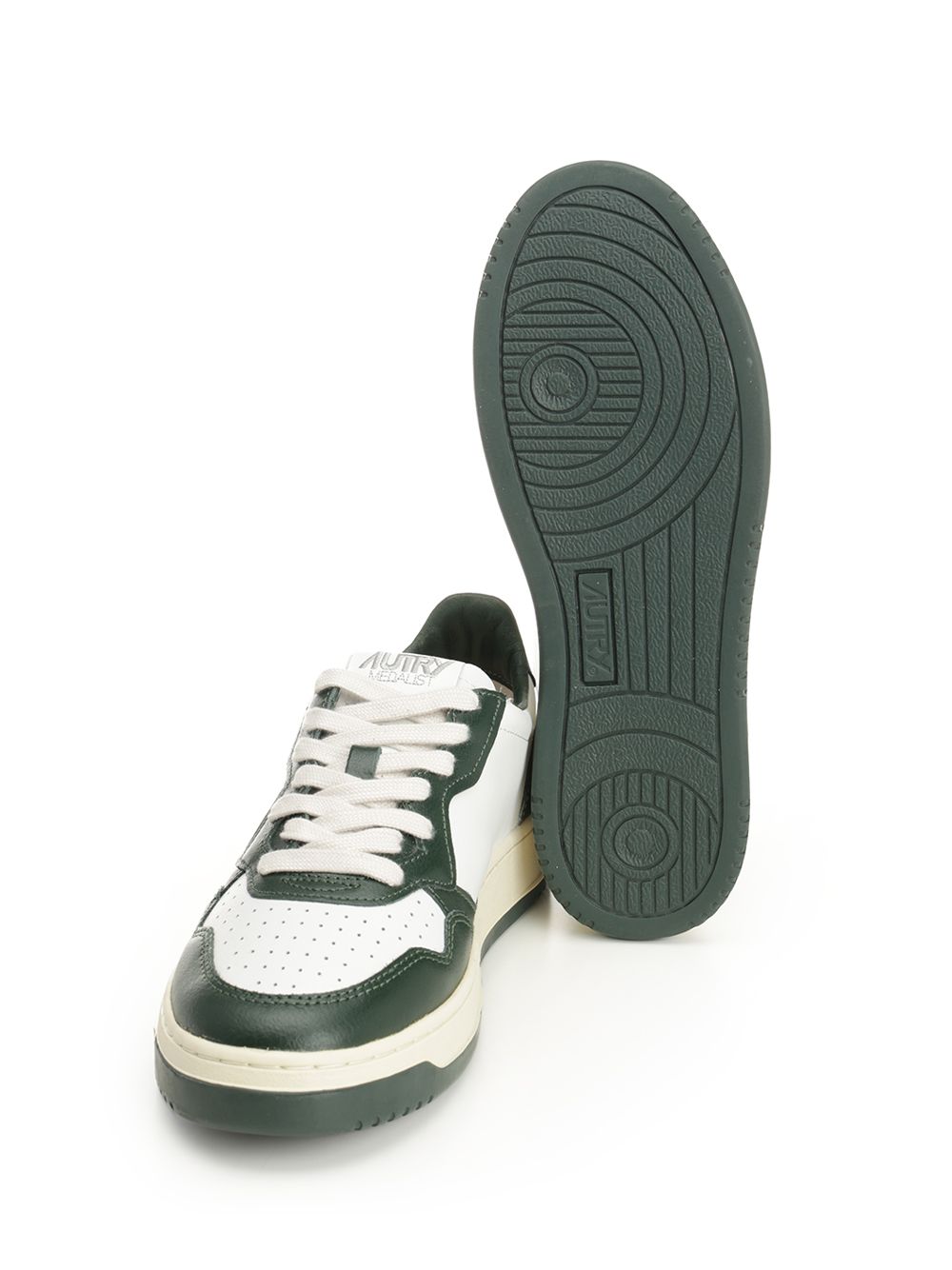 Autry  Medalist Low Sneakers - Green | 4c87a4d3e42668c446d15717bcdd158c79a34a04